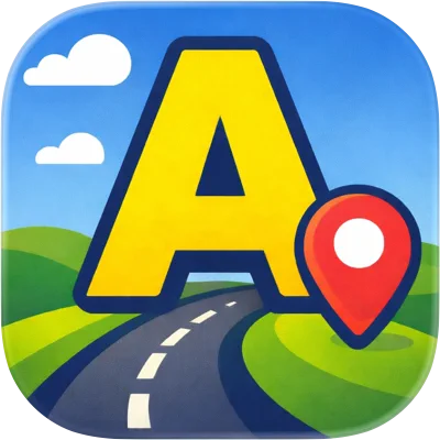 Alphabet Travel Games app icon